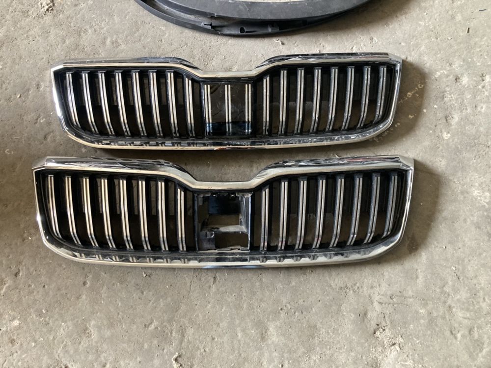 Grila Skoda superb 3 Facelift 2019 - 2021 Grila radiator bara fata