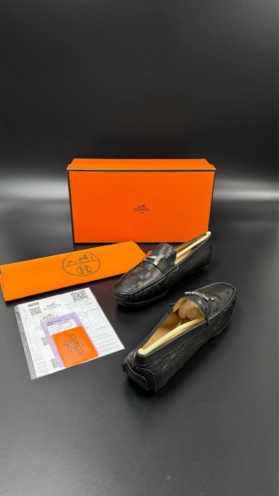 Mocasini Hermes Piele naturala Premium 40-44