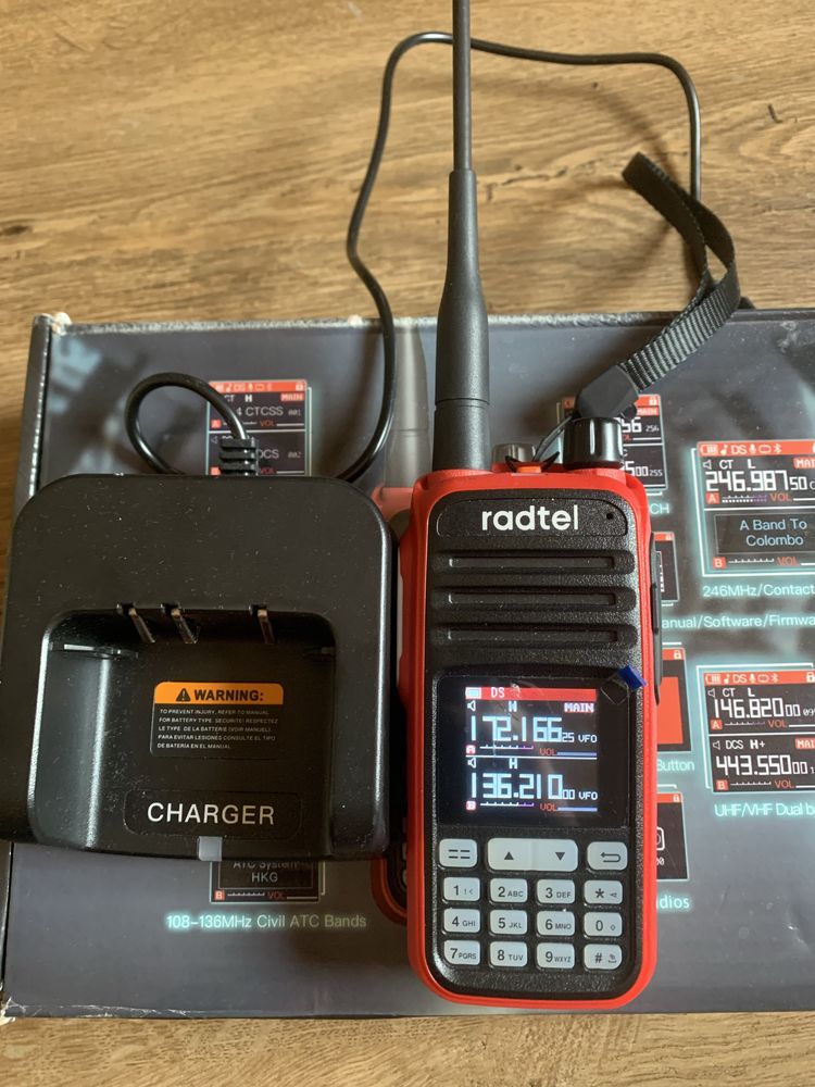 Statie radioamator Radtel 420 walkie talkie NOU
