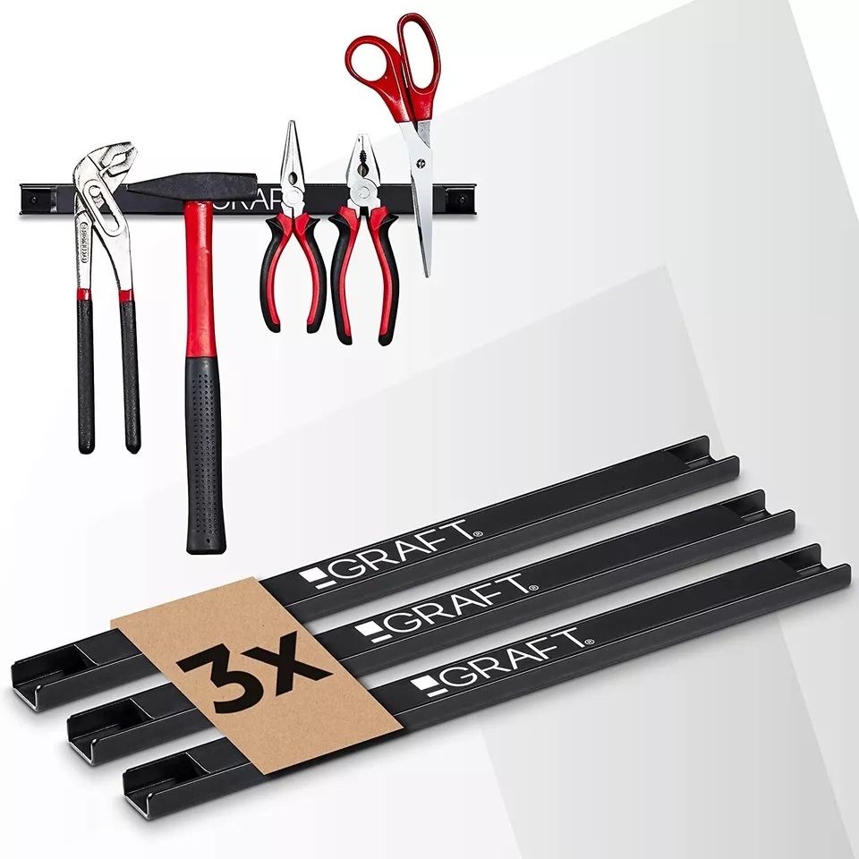 Set 3 benzi magnetice pentru fixarea sculelor