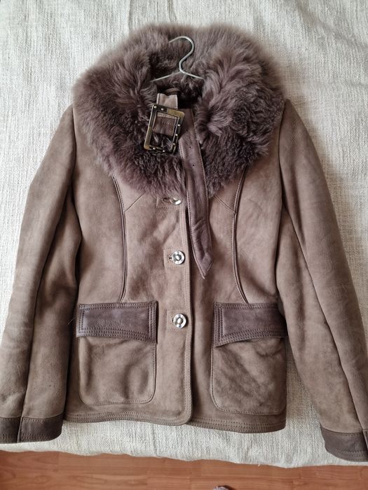 Cojoc de dama cu guler marime 38 Lungime 60cm
