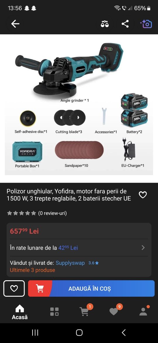 Set polizor și autofiletanta noi
