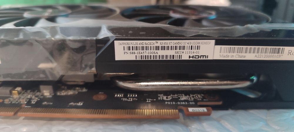 Видеокарта RX 6500 XT 4gb GDDR6