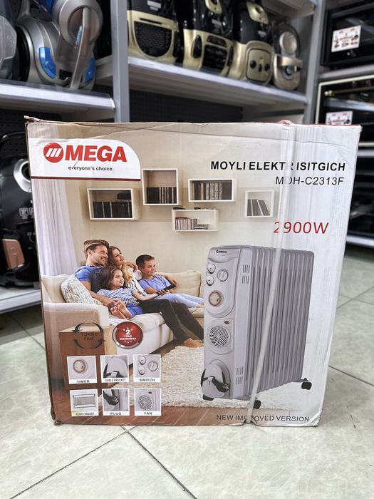 Масляные обогреватели Mega Moh-C2311F 11 секция