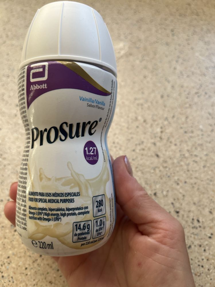supliment alimentar PROSURE pt bolnavii de cancer in ultima faza