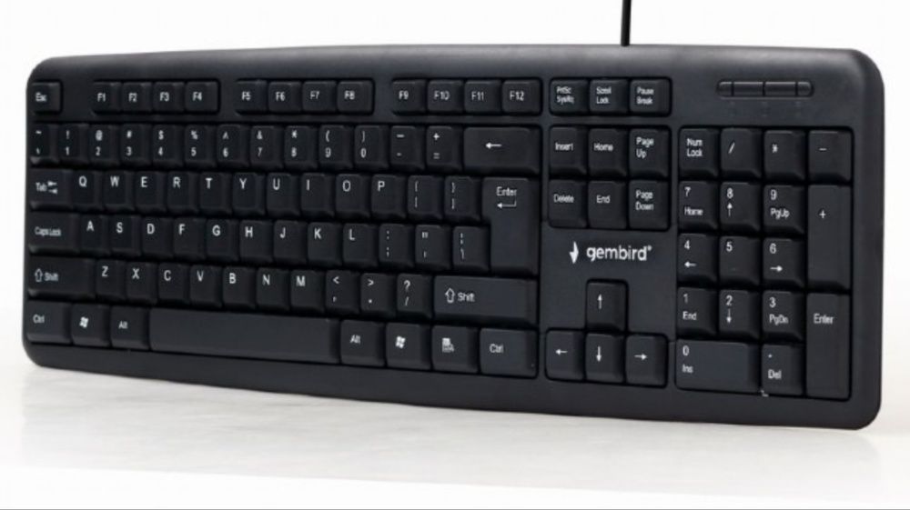 Tastatura Keyboard KB U 103 Gembird, 104 taste,Usb,Silent Typing.NOUA!
