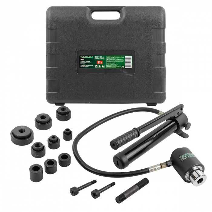 Trusa presa hidraulica de gaurit tabla, 22-60 mm, 11 Tone, 13 piese