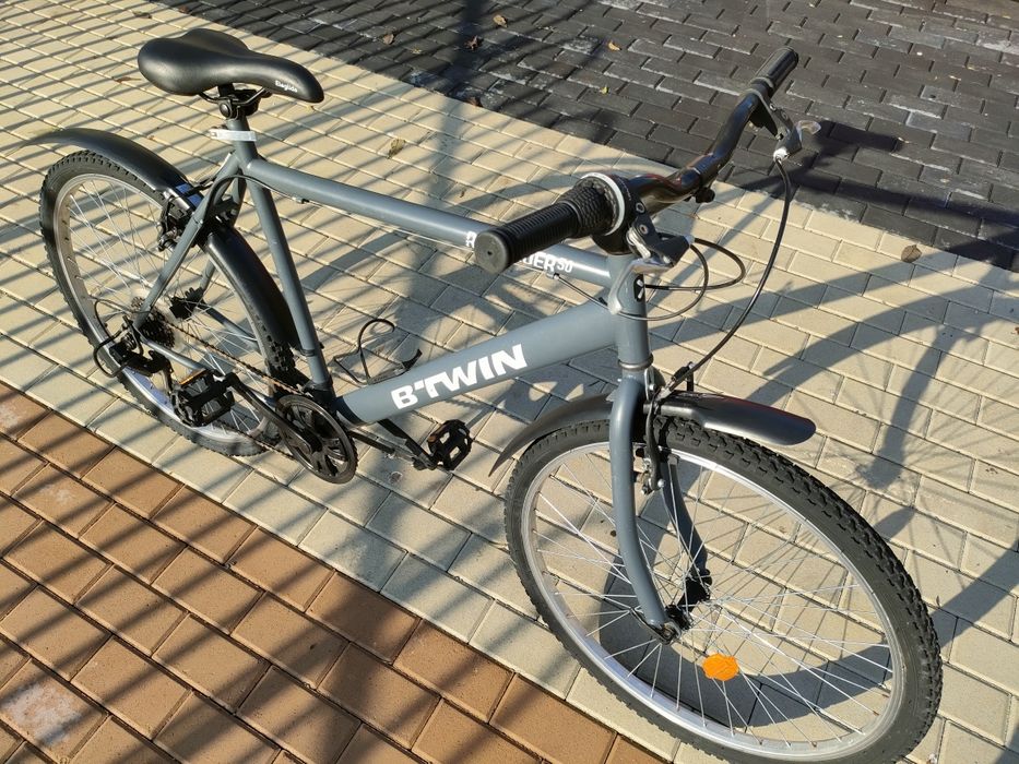 Bicicleta B TWIN Rockrider 50, dimensiune roti 24 inch