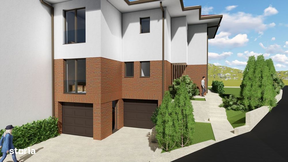 Casa 231mp garaj dublu si piscina zona Voronet