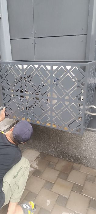 Корзина для наружного блока кондиционера , любой узор, цвет на выбор.