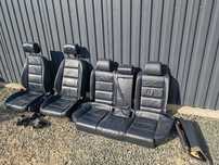 Interior piele audi A6 C6 combi 800lei albastru