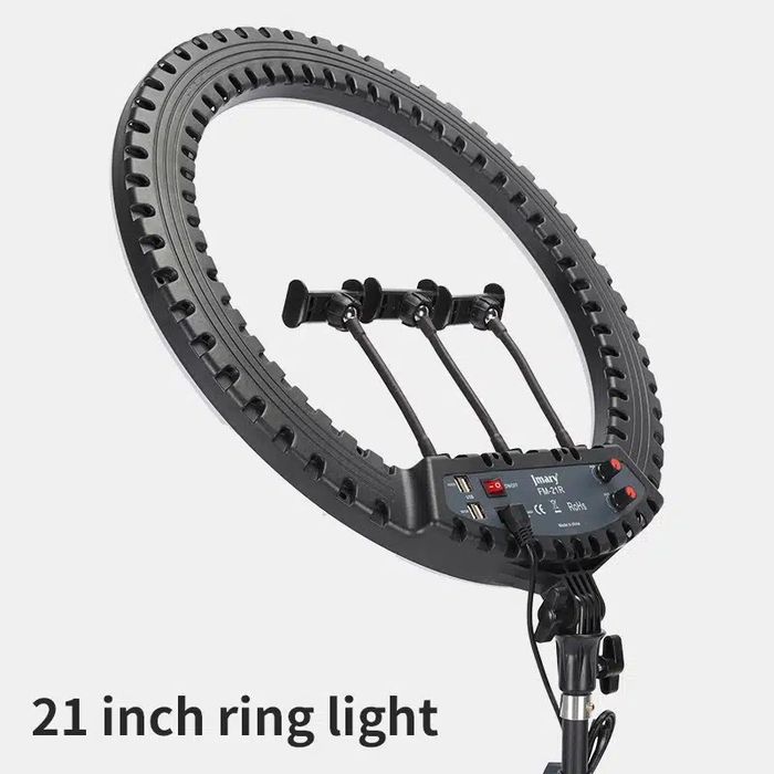 Кольцевая лампа Jmary FM-21R 54см+ штатив