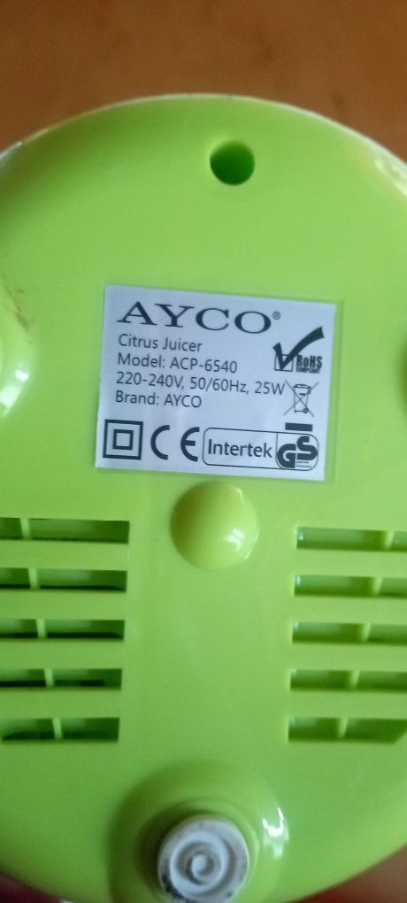 Сокоизтисквачка / Цитрус преса AYGO