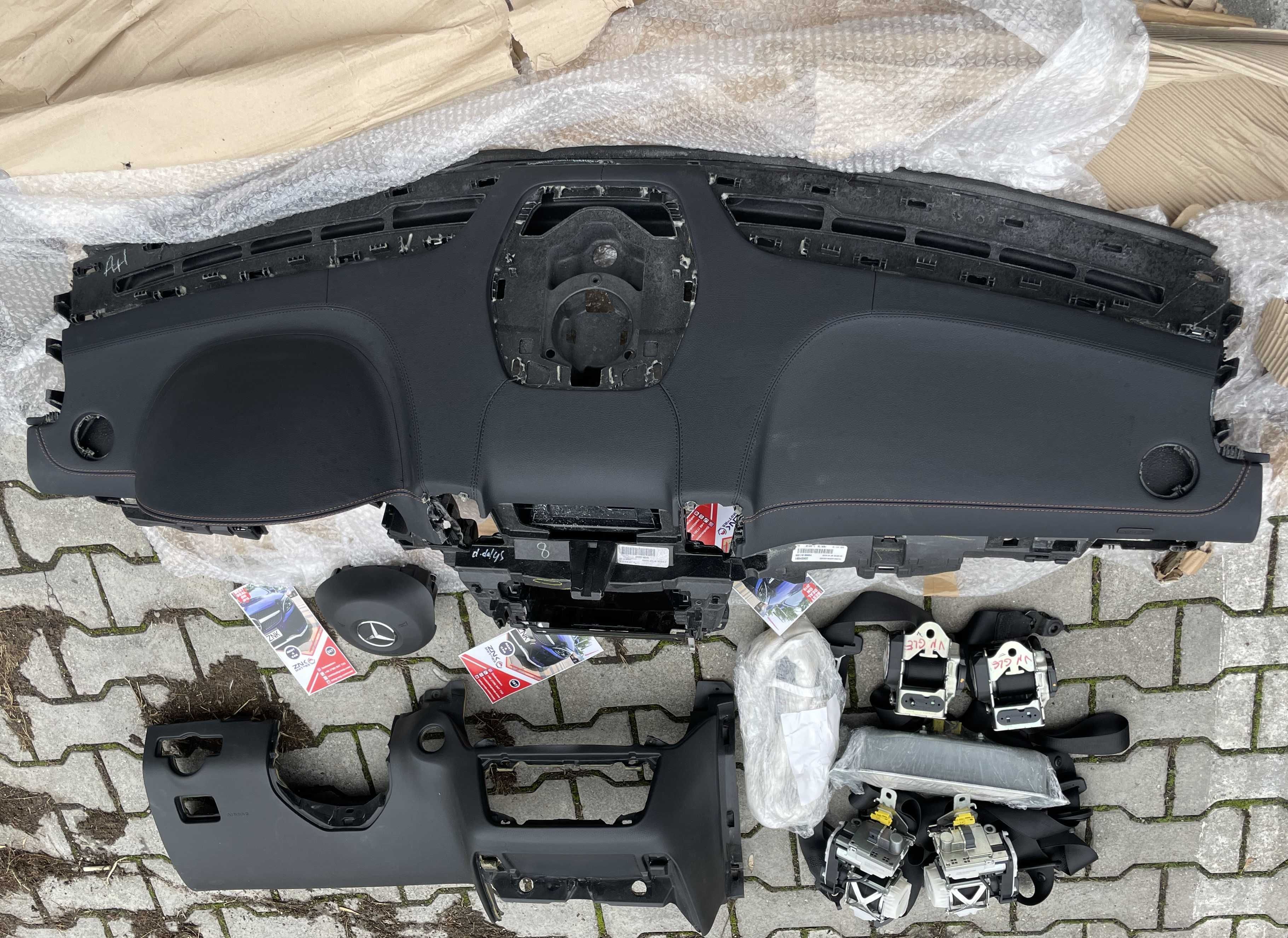 Mercedes Benz GLE / GLS kit airbag volan pasager - plansa de bord