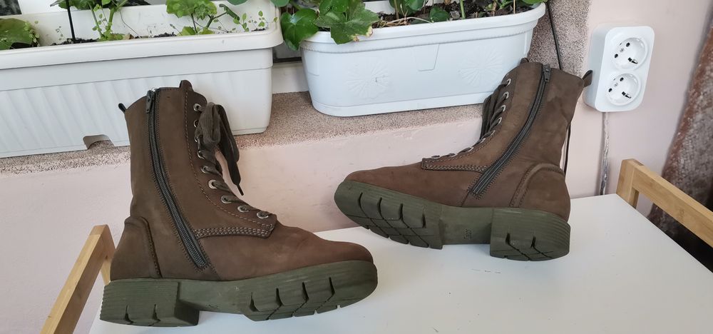 Ботуши Gabor 38.5н.Естествена кожа