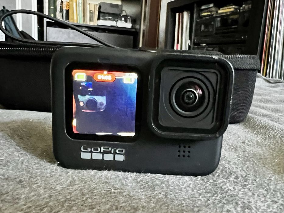 GoPro HERO9 Black + 2 baterii, GoPro Media Mod, card 128 Gb