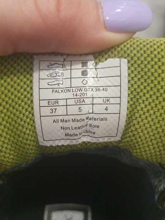 Pantofi alergare/drumetie La sportiva Falkon Low GTX, marimea 37