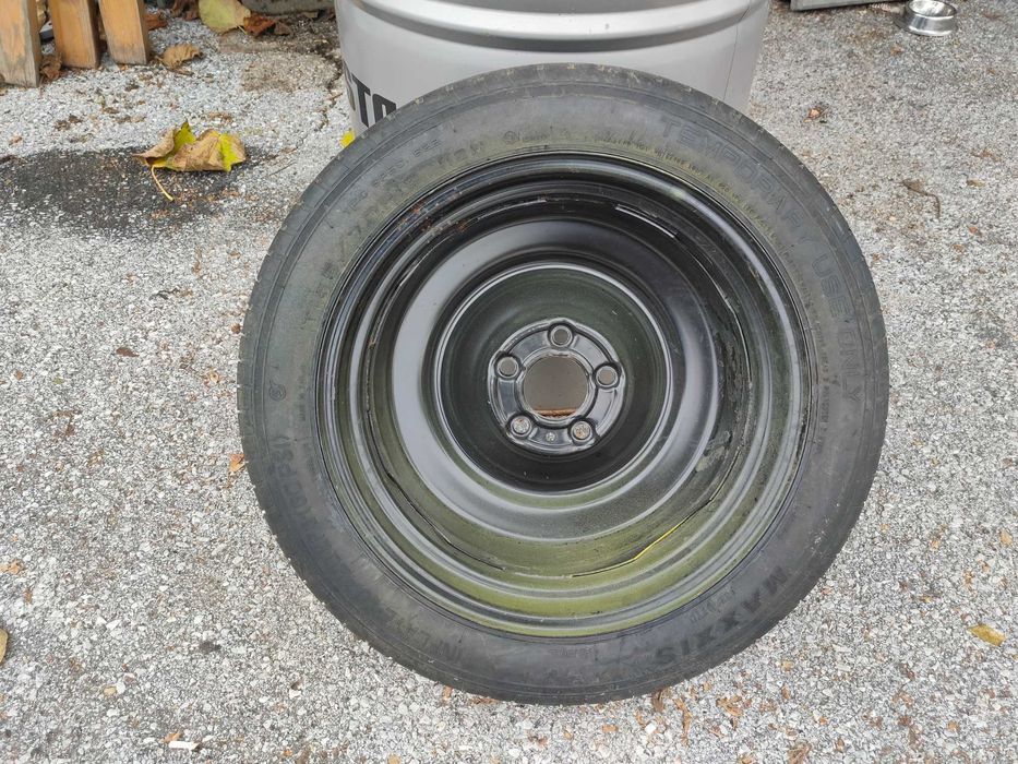 Резервна гума 18 тип патерица 5x120mm BMW / Opel / Range & Land Rover