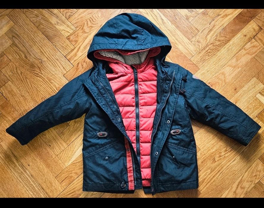 Geaca pentru copii 3 in 1, masura 110. Marca C&A