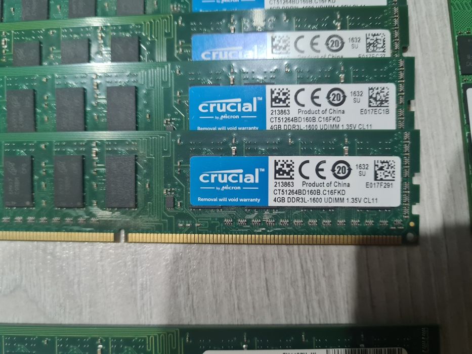 Озу ddr3 ddr4 2-8гб ПК и ноутбук