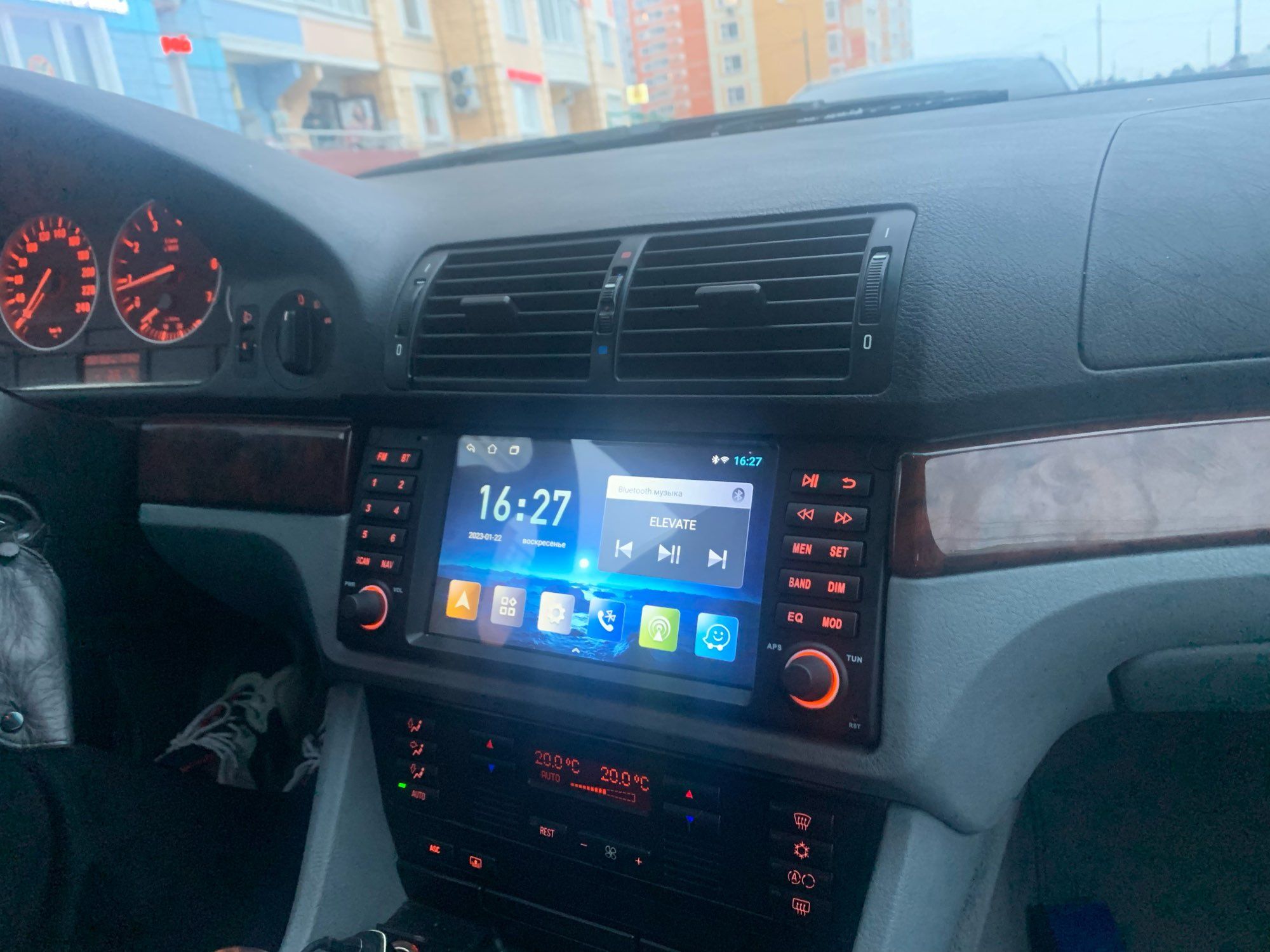 Мултимедия BMW E39 E53 X5 Android GPS Навигация