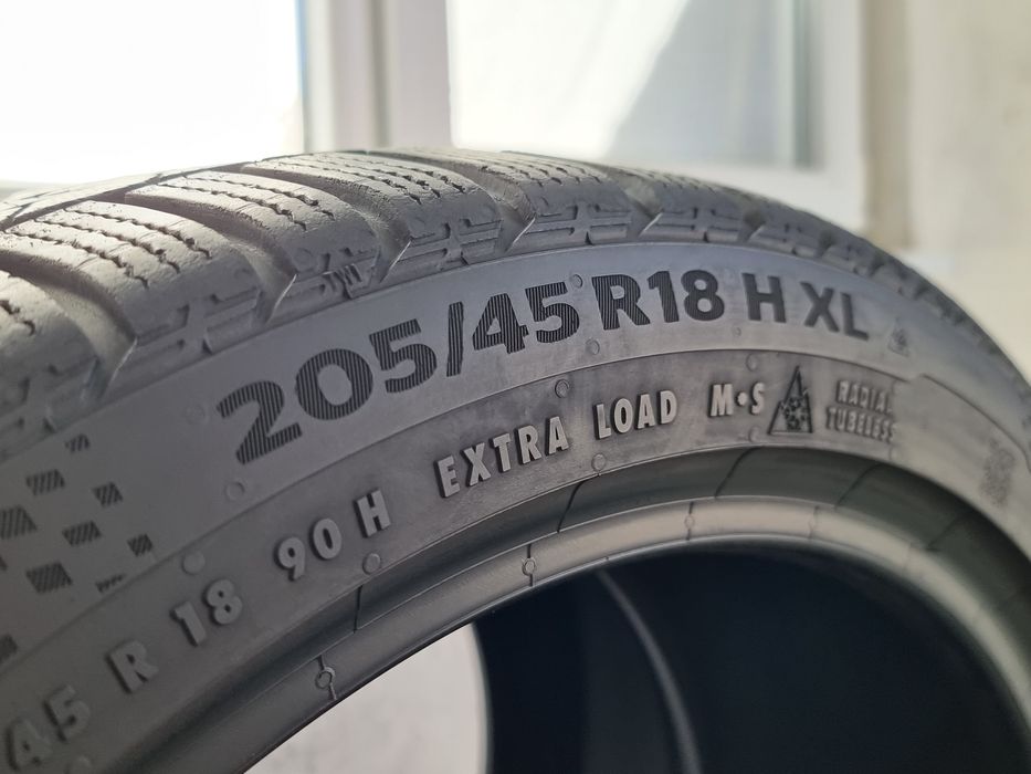 205/45/18 Continental 2Броя: 150лв 7мм