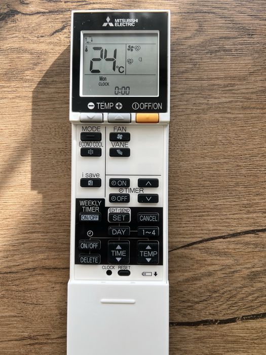 Дистанционно за климатик Mitsubishi модел SG15D