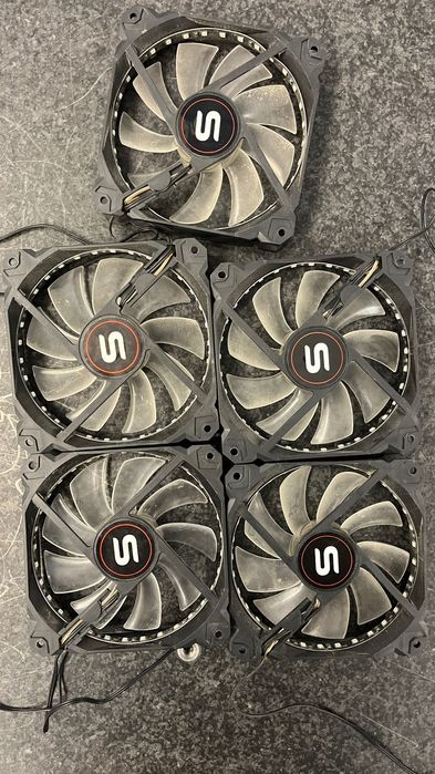 Set 5 ventilatoare PC