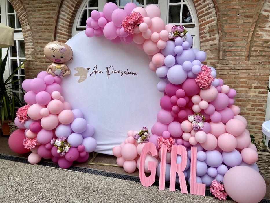 Decor majorat botez aniversare zi nastere