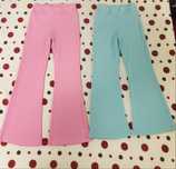 Pantaloni evazati fetita 9/10 ani