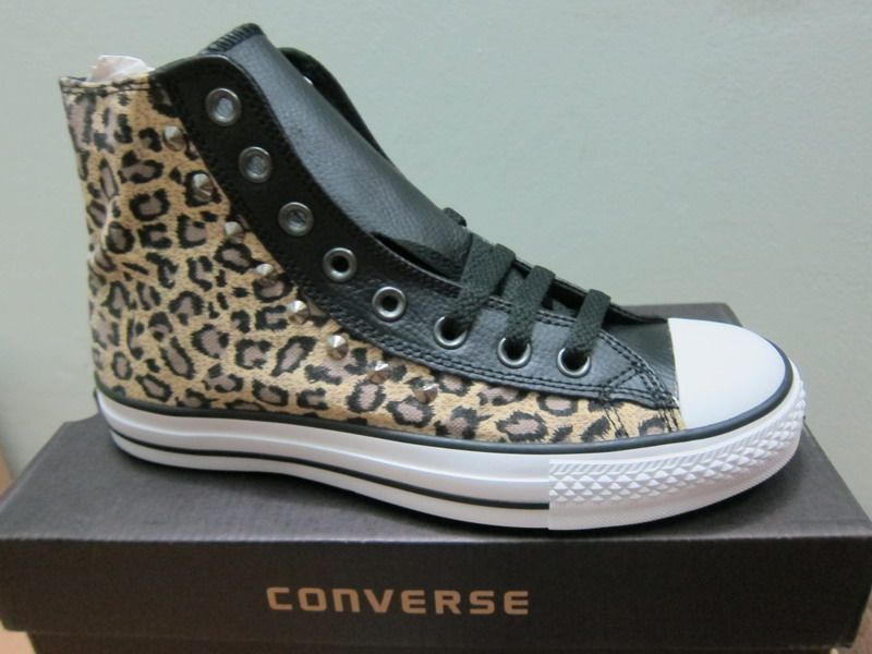 Tenesi Converse -leopard print - model nou. SUPER PRET 60 ron