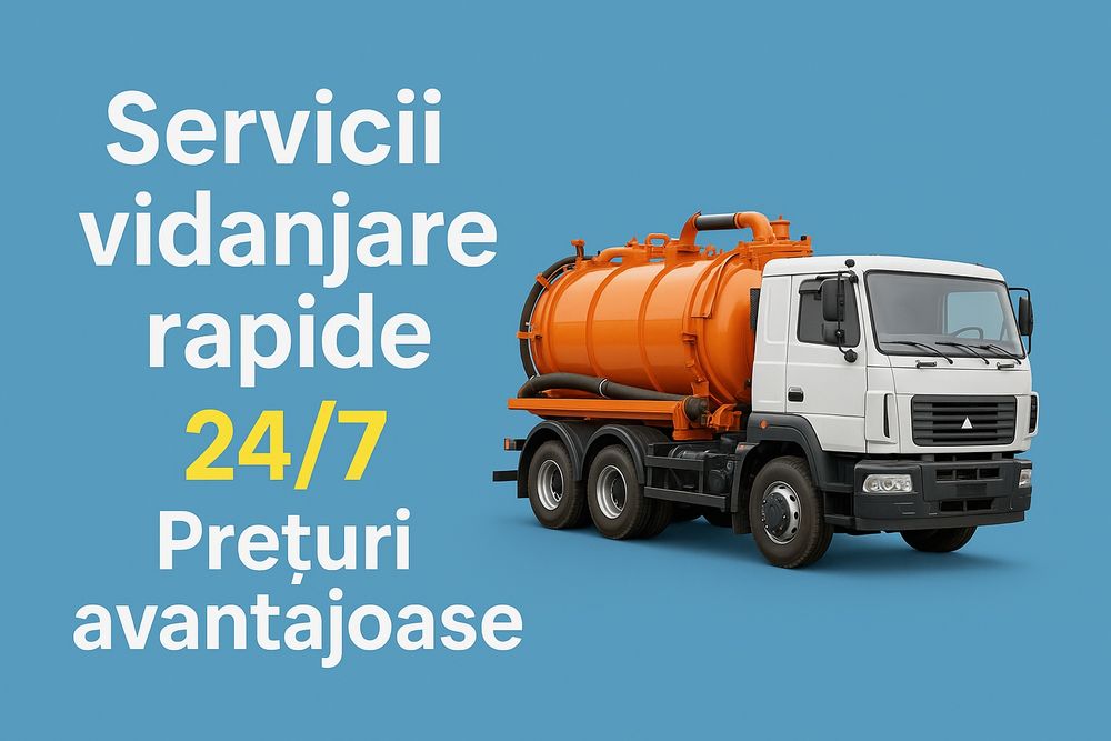 Servicii Vidanjare 24/7