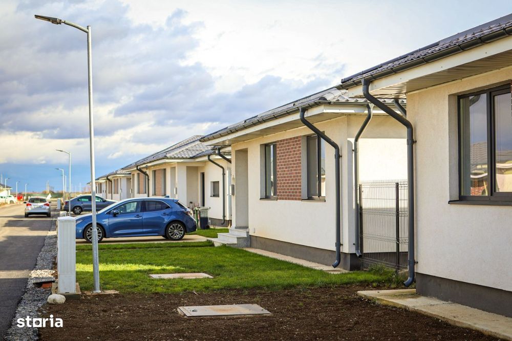 CASA INDIVIDUALA FINALIZATA - 4 camere - Balotesti, langa Șos. Unirii