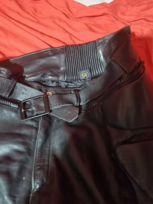 Pantaloni piele moto  54