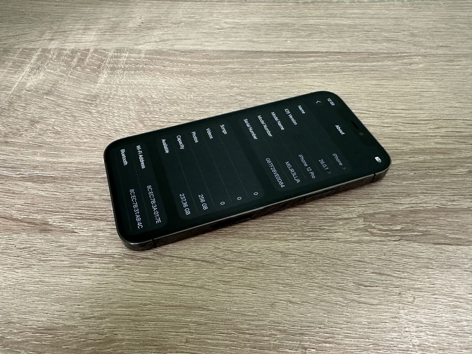  iPhone 12 Pro ••256GB•• //iOS 26.0.1// „Graphite“ 