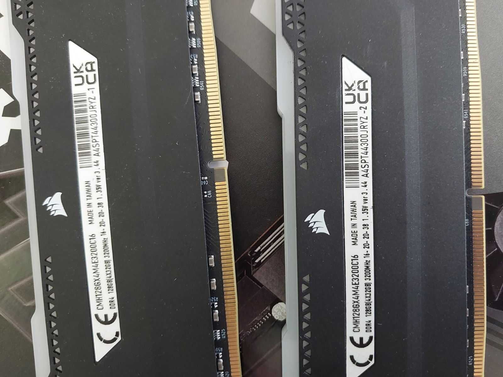 64GB 3200Mhz Corsair Vengance RGB PRO SL , CL16, DDR4