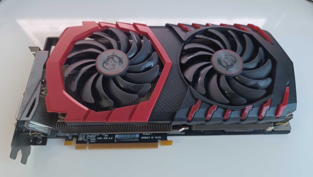 видеокарта MSI Radeon RX 580 GAMING X+ 8G 8GB GDDR5