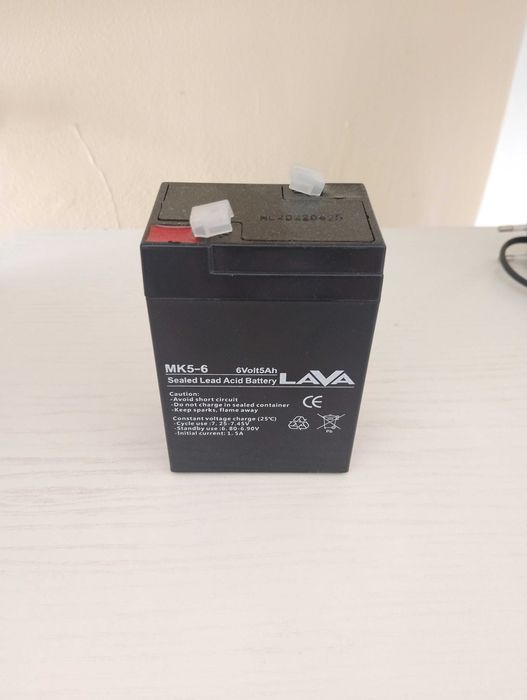 Акумулаторна батерия 6v 5ah