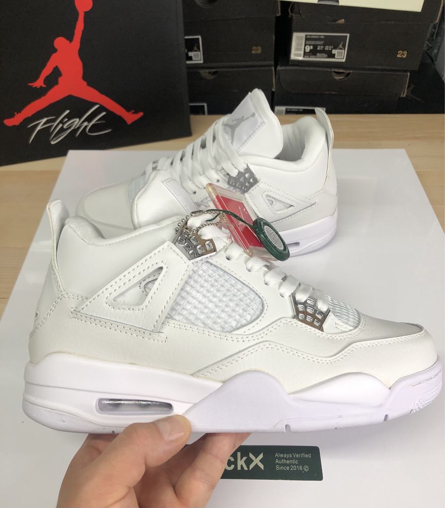 Air Jordan 4 Retro Pure Money Jordan Retro White Money White Jordan 4