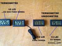 Termometru/ termometru - umidometru digital