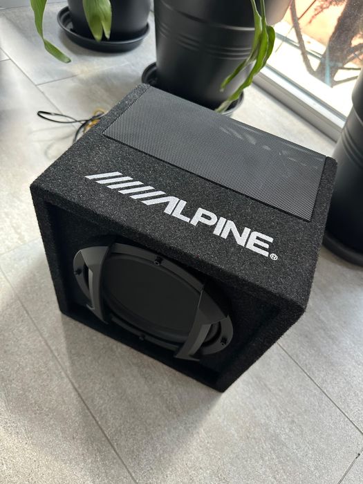 Subwoofer auto activ - Alpine SWE-815