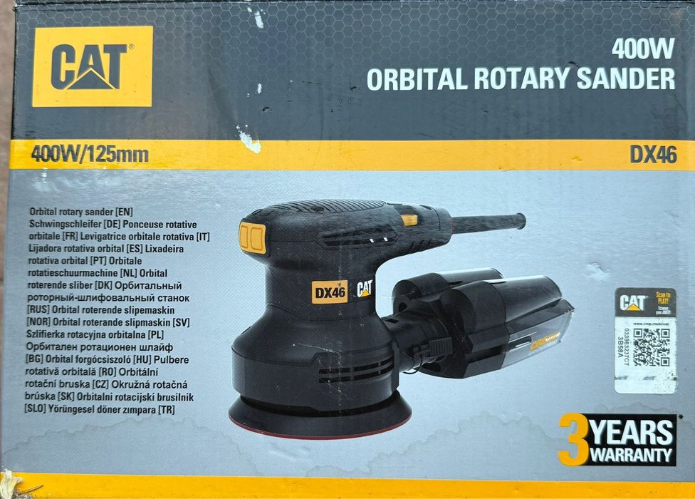 Slefuitor orbital rotativ 400W (model CAT DX46)