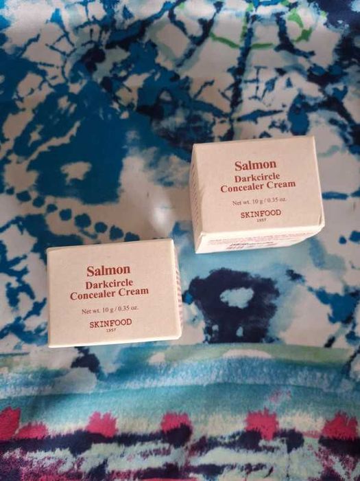 Cremă SKINFOOD - Salmon Darkcircle Concealer Cream, 10g