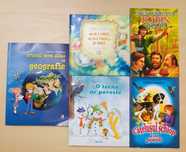 Set de 5 cărți pentru copii, povești și educative