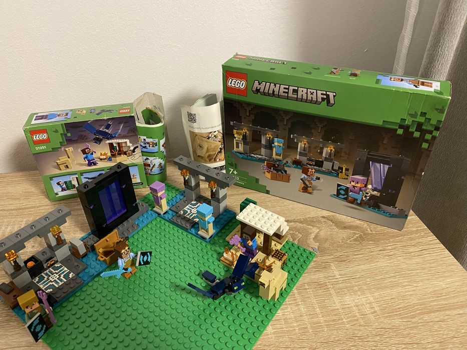 Lego Minecraft 7+ si minecraft 6+