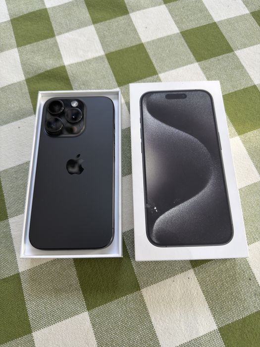 Iphone 15 PRO Titanium Black 256GB