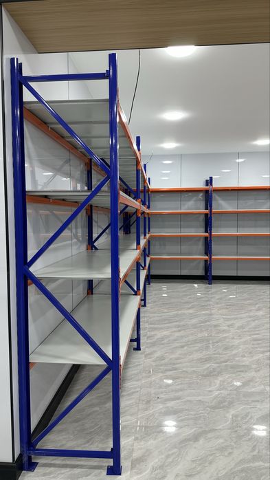 Омборлар учун металл полкалар омбор стеллаж складские стеллажи полки