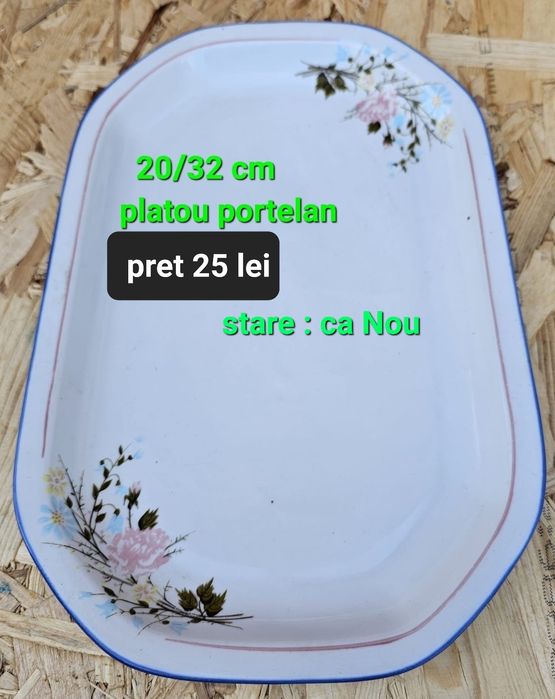 Platouri Portelan (2 modele)