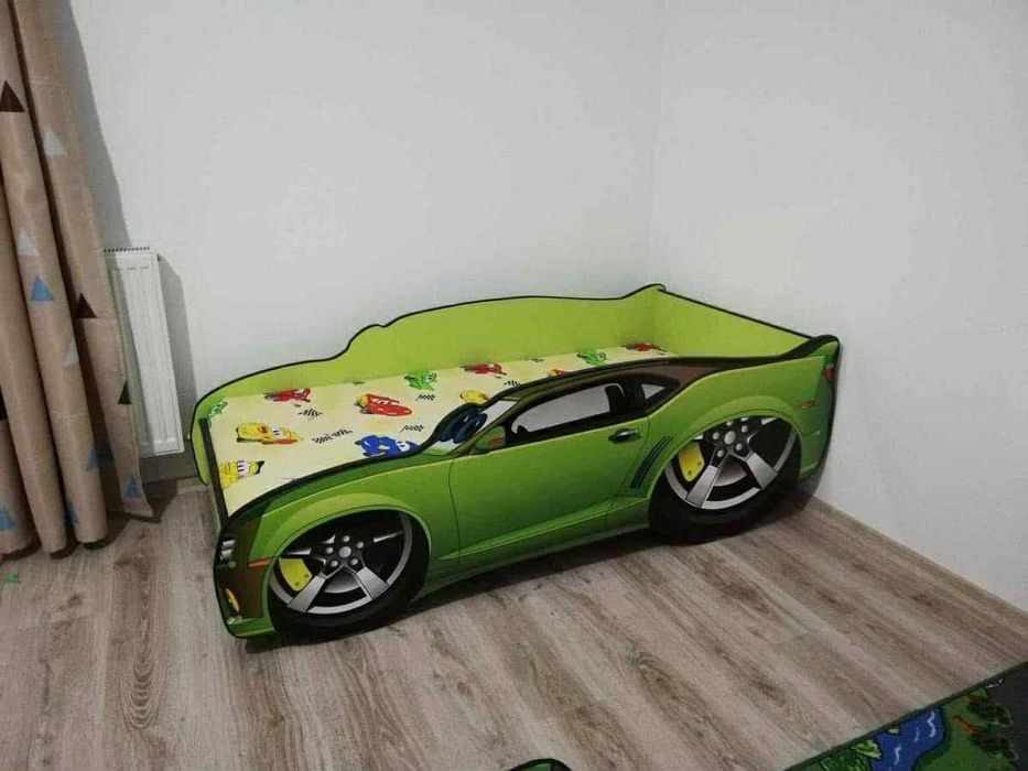 Pat masinuta pentru copii