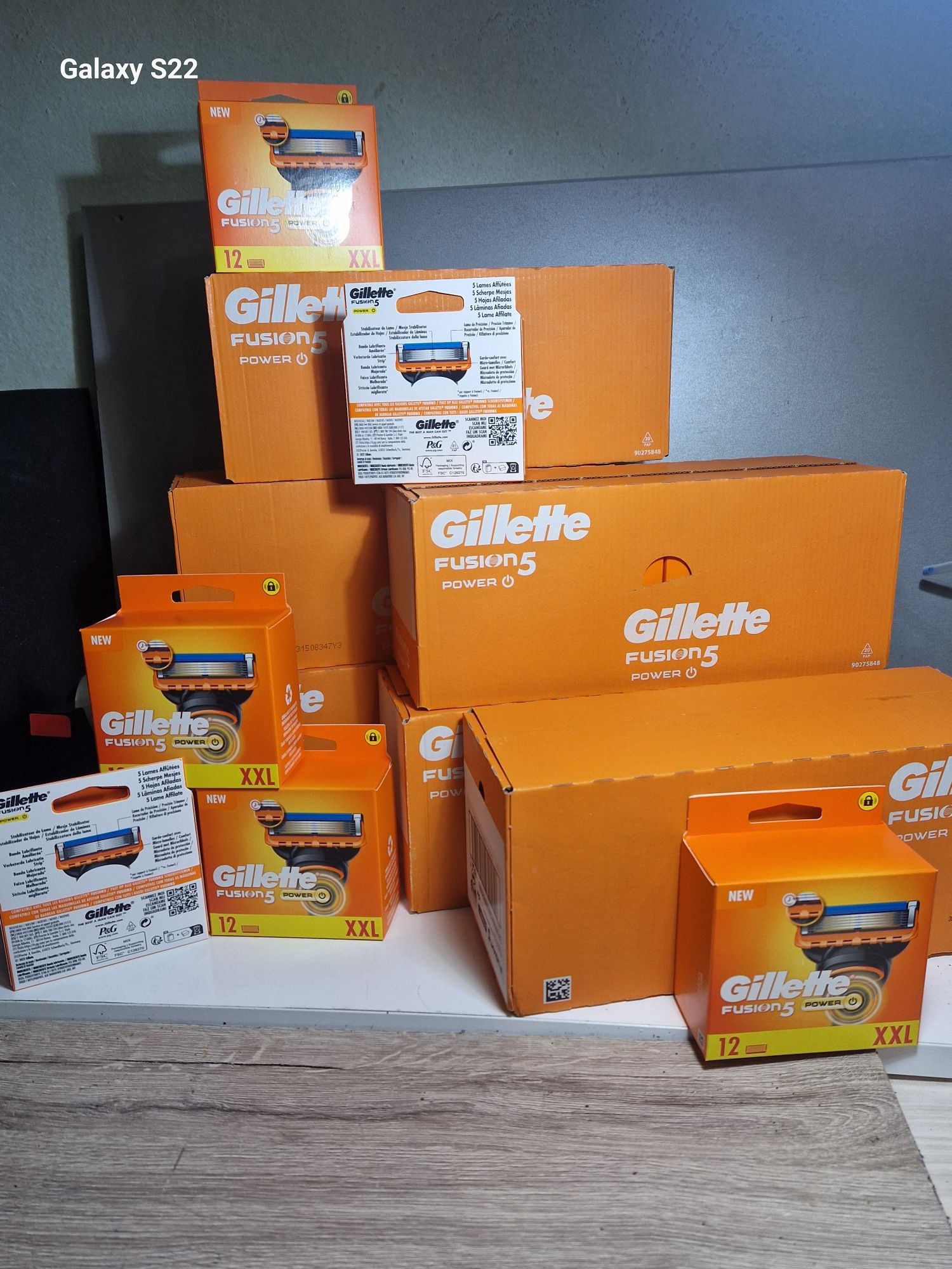Ножчета за бръснене Gillette Fusion Power /резерва/ ОРИГИНАЛНИ